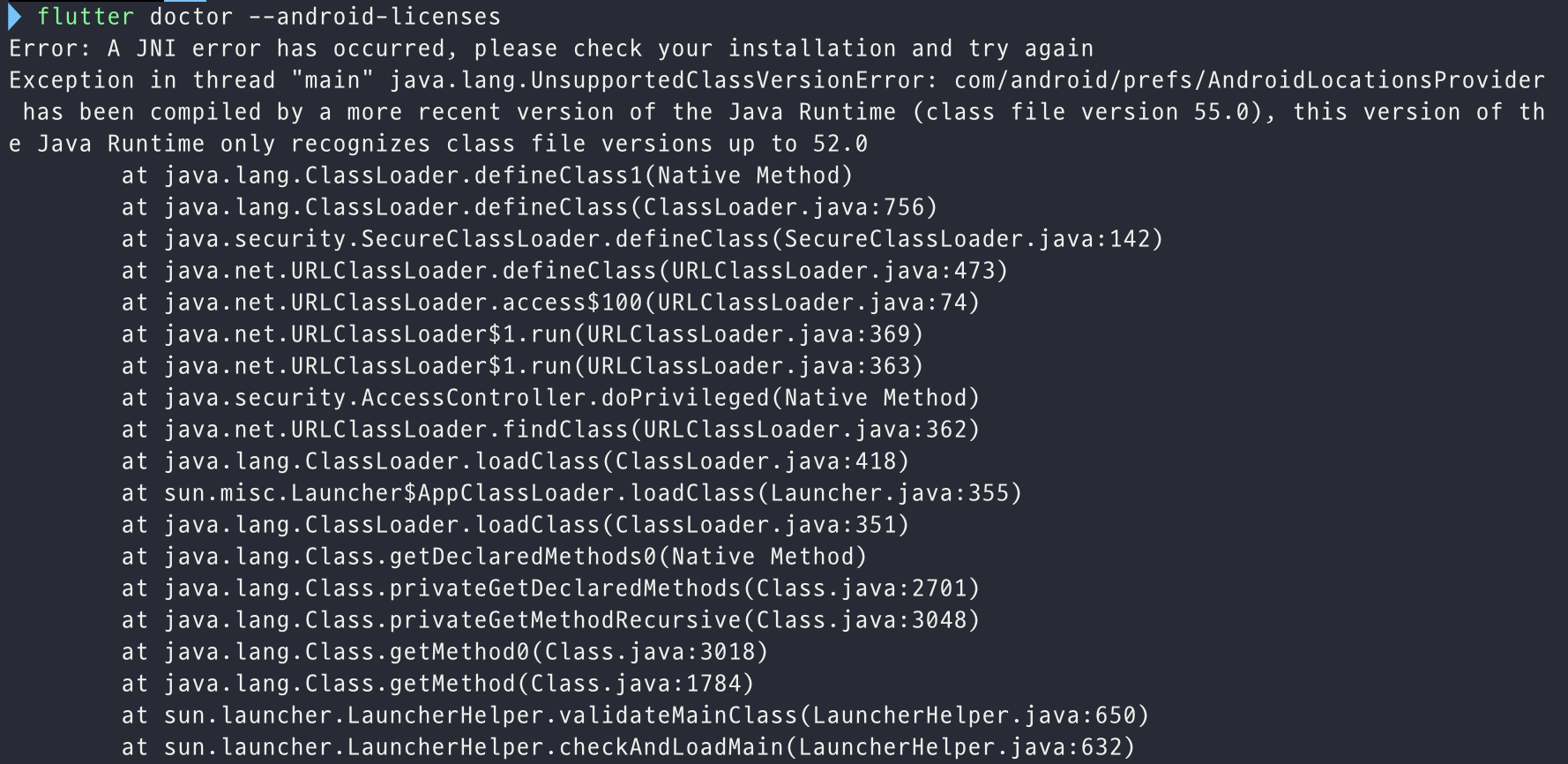 JetBrains Toolbox Android Studio Flutter troubleshooting GREPW